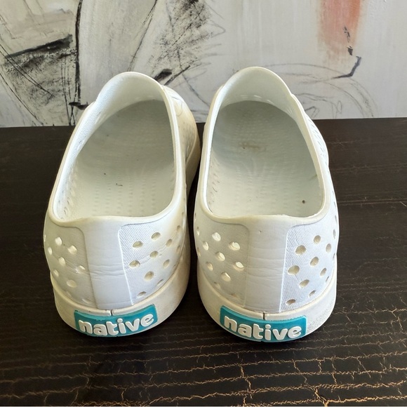 Native Shoes Women's Classic White Slip-On Sneakers - Picture 5 of 9